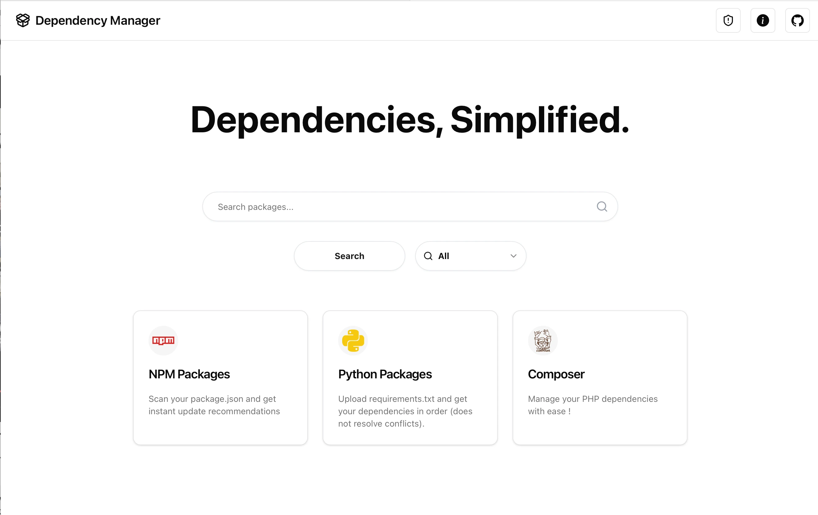 Dependency Manager
