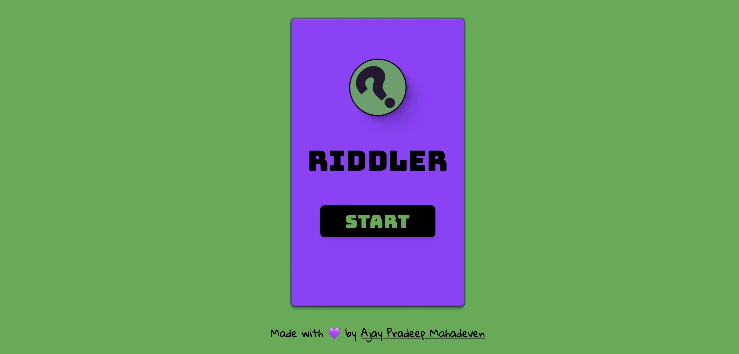 Riddler